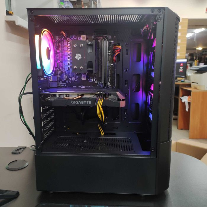 Компютер Новый Ryzen 5 5500, 16GB DDR4, GTX 1660 Ti 6GB, SSD 500GB