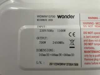 Microondas Wonder 700W