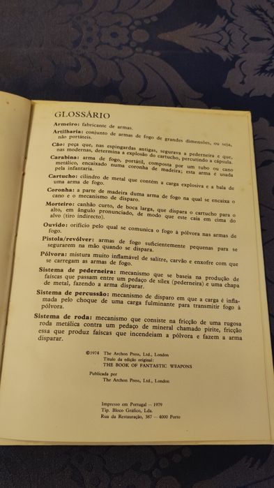 Livro maravilhoso de armas