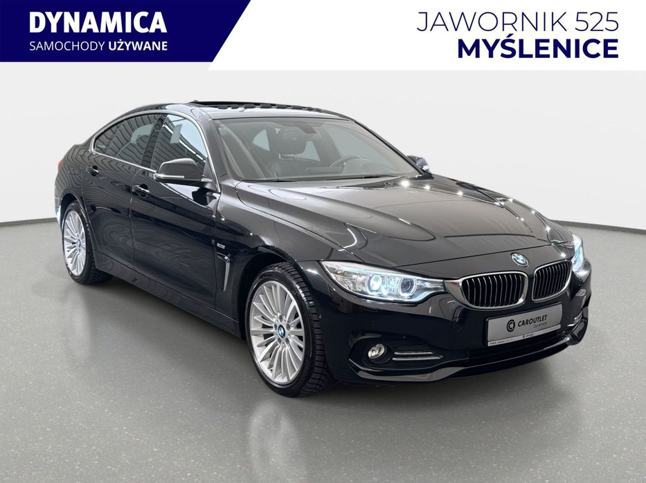 BMW Seria 4 Luxury 2.0d 184KM automat xdrive 2015r. szyberdach, elektryczne fotele