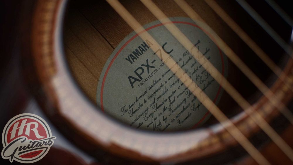 YAMAHA APX-7C z 1994 roku, gitara elektroakustyczna
