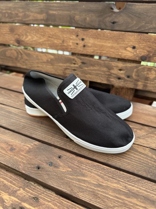 Czarne trampki slip-on, Rozmkar 42