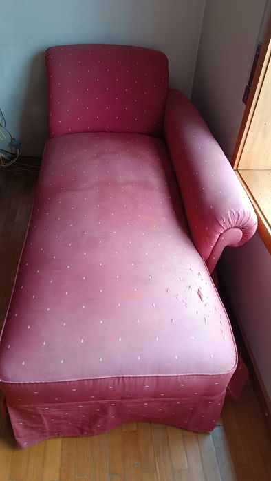 sofá chaise longue clássica