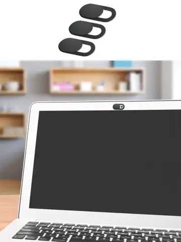 Защитная захисна шторка для веб камеры белая заглушка затвор