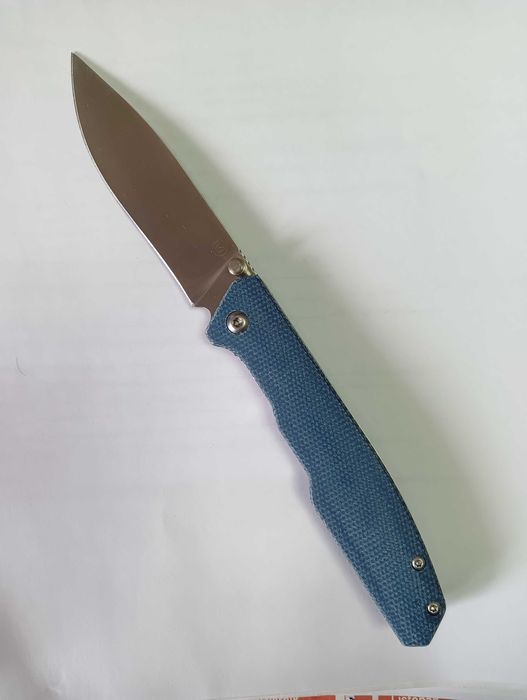 Nóż składany Magnum Deep Blue Canvas