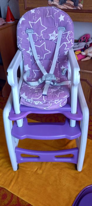 Детский столик и стульчик для кормления Bambi