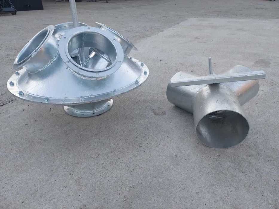 podajnik do silosu rozdzielacz dwudrogowy