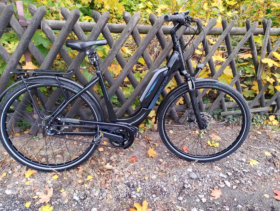 Rower elektryczny falter Bosch active line plus na pasek