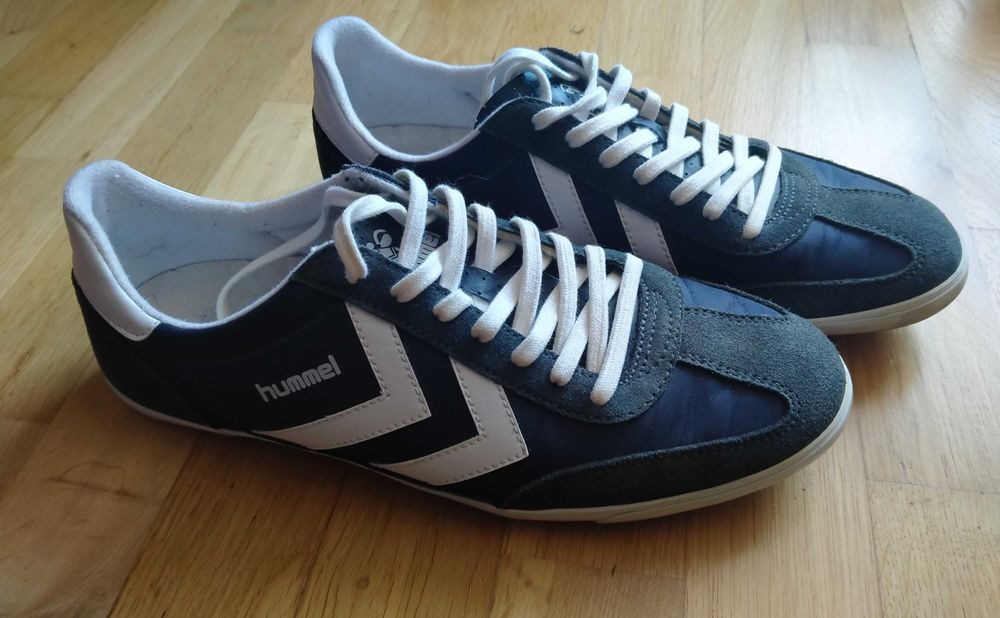 Męskie buty Hummel, oryginalne, granatowe, Stan BDB, Polecam!