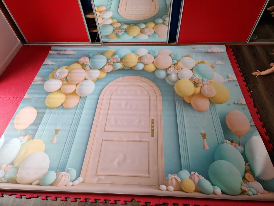 Tło fotograficzne urodzinowe