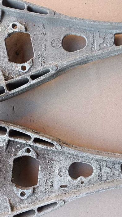 Wahacze Tył Aluminiowe Tylne Komplet BMW E46