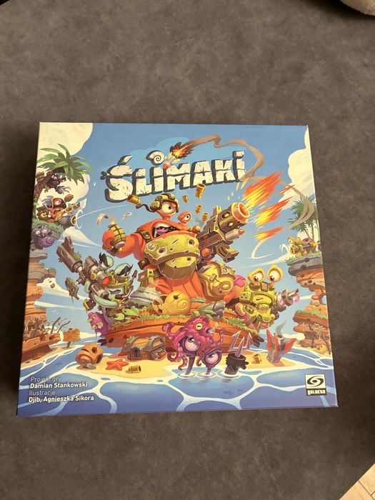 Ślimaki gra planszowa