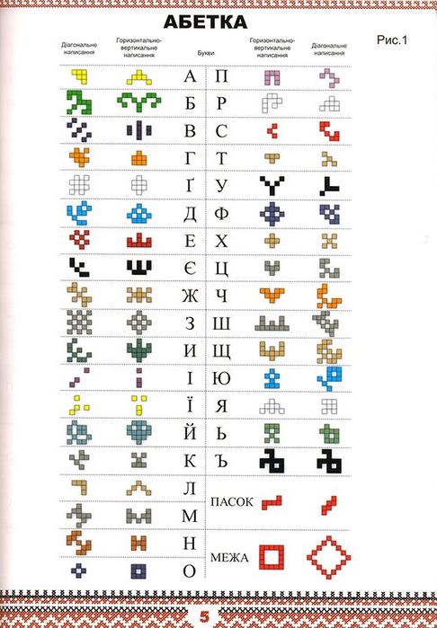 Текстова вишивка Книга