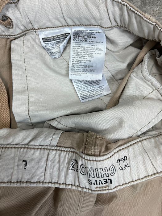 Spodnie Levi’s Strauss Chino Kremowe / Beżowe