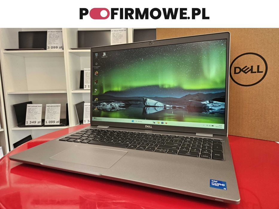 NOWY Dell Latitude 5520 15,6" Intel i5-1145G7 16GB RAM DYSK 256GB SSD IPS FullHD LTE Windows 11 Pro Faktura 23% Gwarancja 12 Miesięcy PoFirmowe.pl