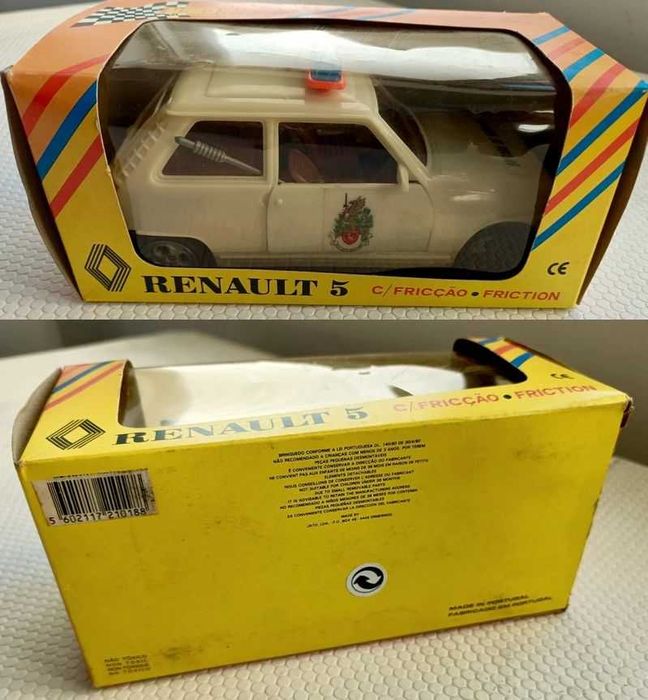 Renault 5 Brigada de Trânsito Brinquedo português antigo