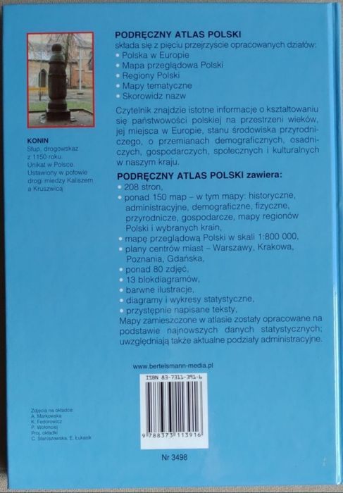Podręczny atlas Polski.