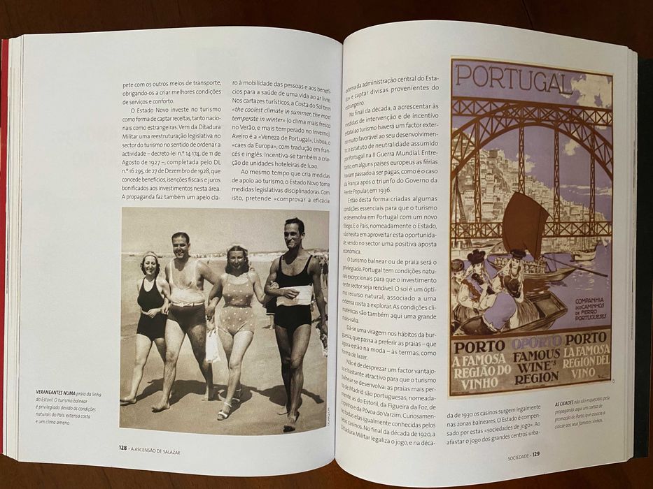 coleção de 30 volumes "os anos de salazar"