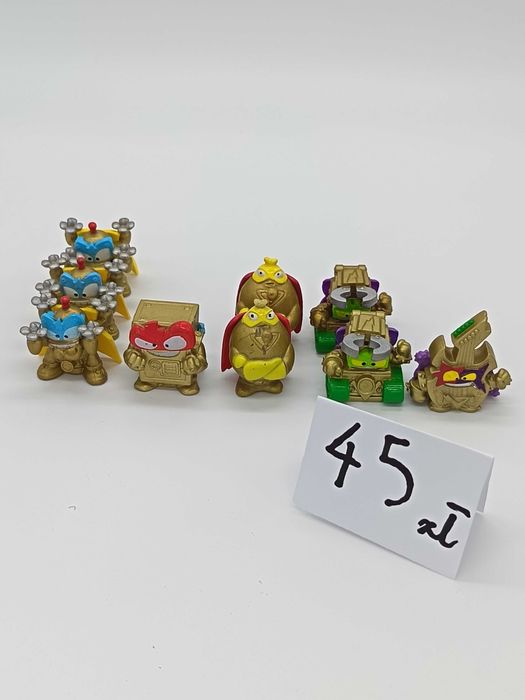 SUPER THINGS/ZINGS figurki złote i najrzadsze