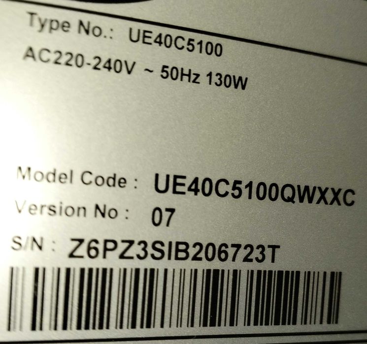 TV LCD Samsung UE40C5100 - 40 polegadas439426257057884162