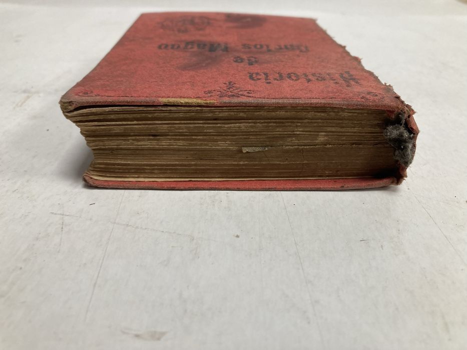 Livro "História do Imperador Carlos Magno"