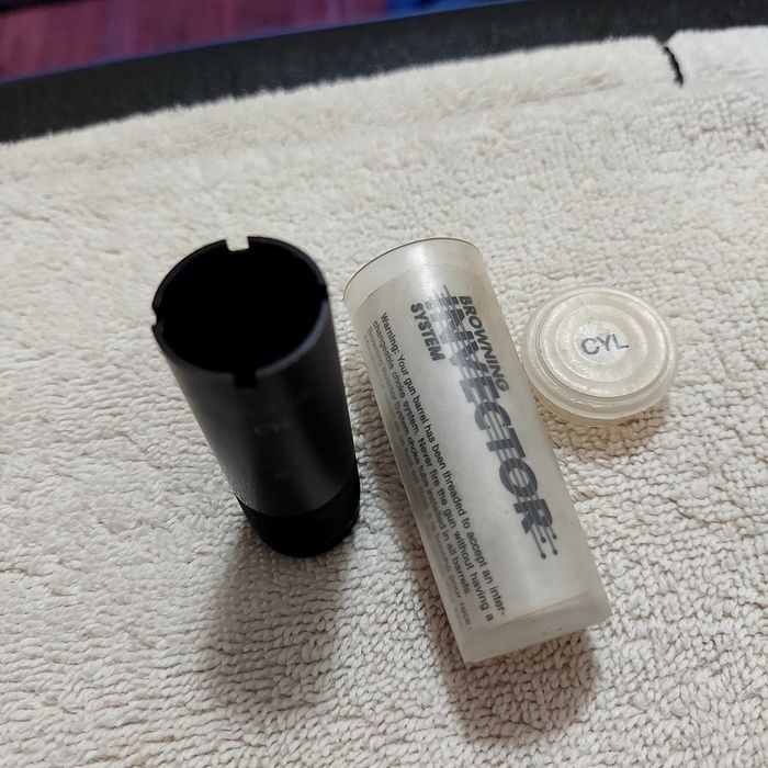 Choque cilindrico ou 5 estrelas  Browning Maxus