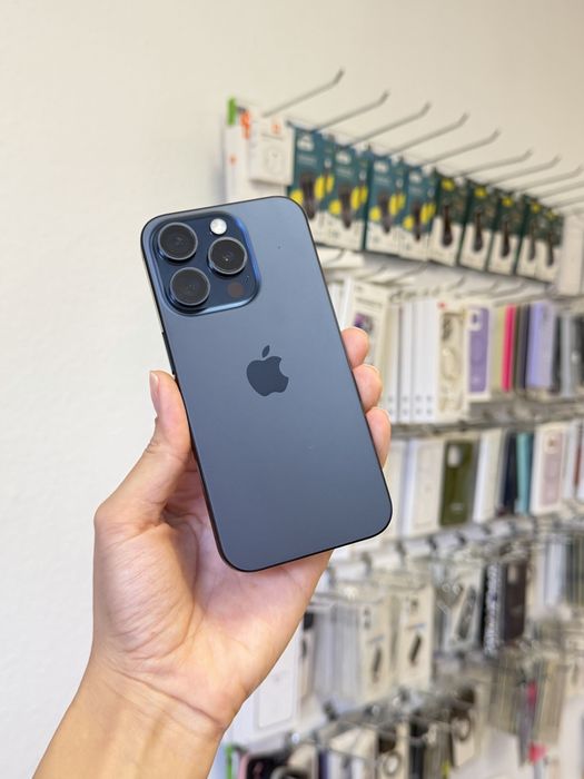 Iphone 15 Pro 256 Gb Blue Neverlock Фізична Сім від Магазину + Гарантія