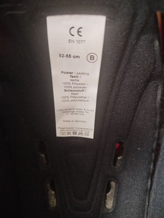 Kask narciarski UVEX rozm. 52-55