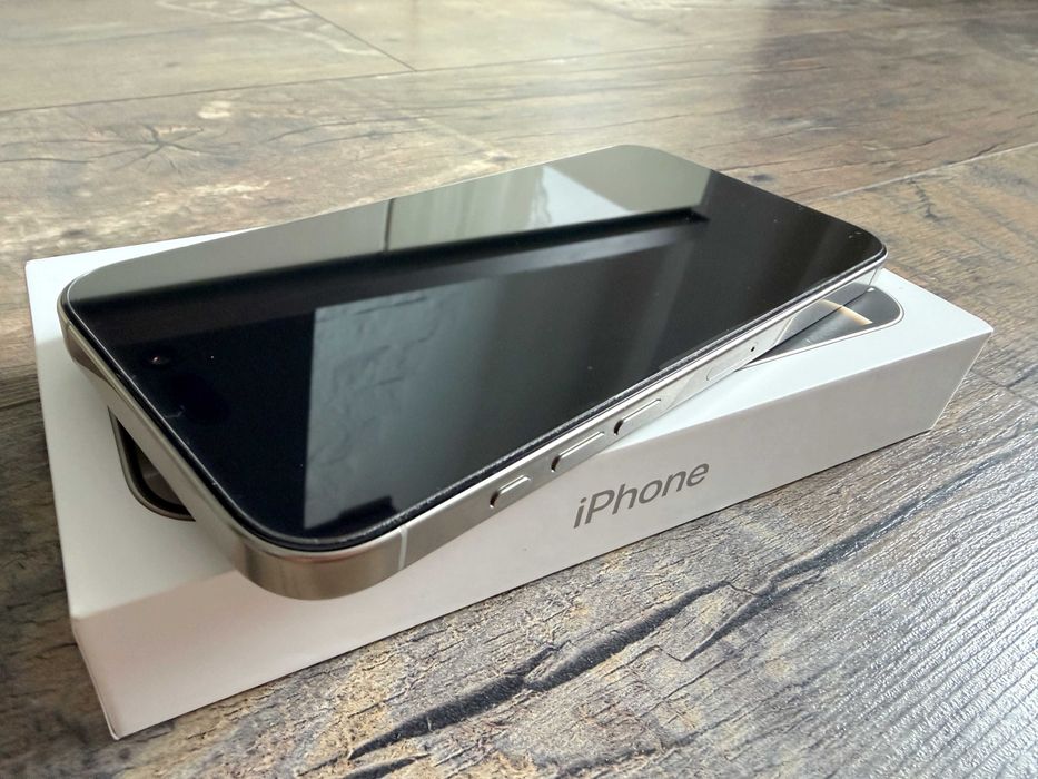 iPhone 16 PRO MAX 256GB - Jak NOWY, bateria 97%, - ORYGINALNY komplet - TYTAN Naturalny