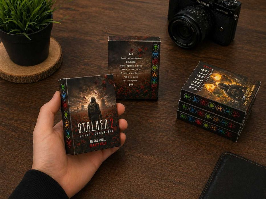 Коробочки Альманах для зберігання карточок Сталкер2.: 50 грн
