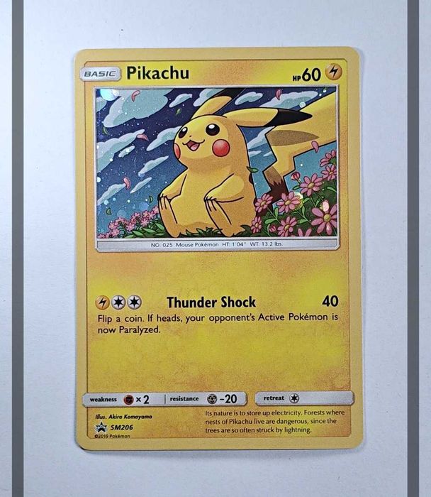 Pikachu SM206 Promo Pokemon ENG-NM