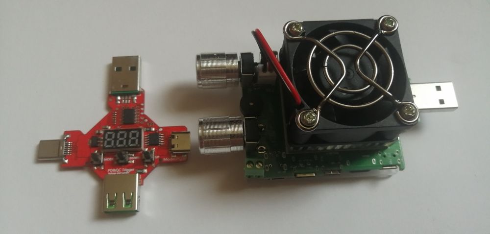 Электронная usb нагрузка 35w.