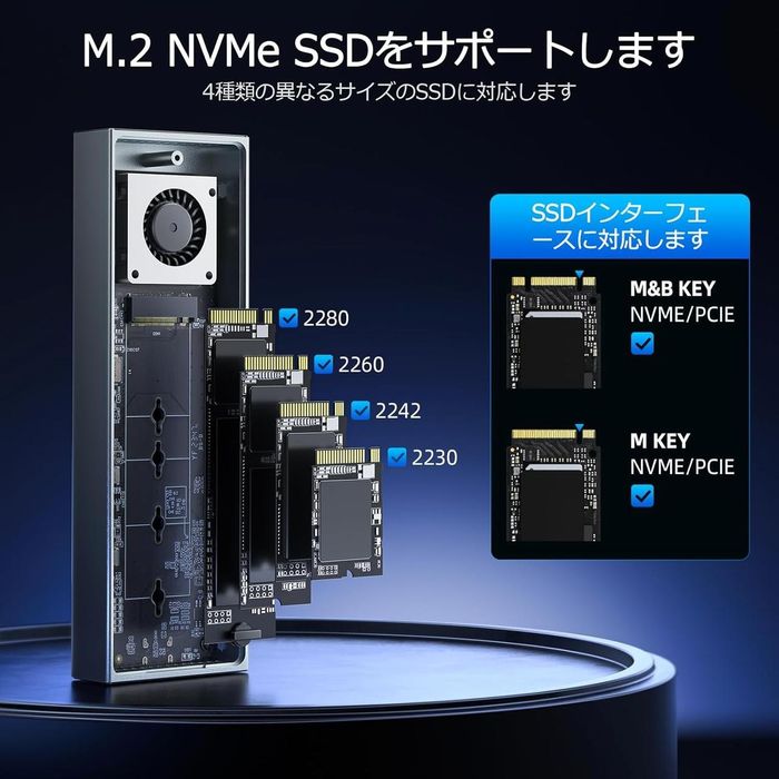 Кишеня для M.2 NVMe SSD SAN ZANG MASTER 40Gbps USB4 Thunderbolt