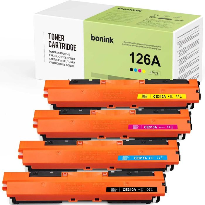 4x toner XL do drukarki HP LASERJET pro CP1025 CP1025nw MFP M175a M175nw