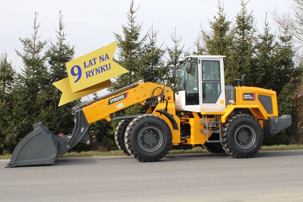 Stroer NW 938L Long nose  Nowa Ładowarka teleskopowa, Udźwig 3800 kg, Waga 8800