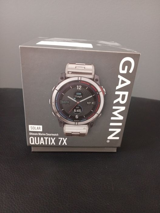 Garmin quatix 7X Solar – smartwatch żeglarski GPS