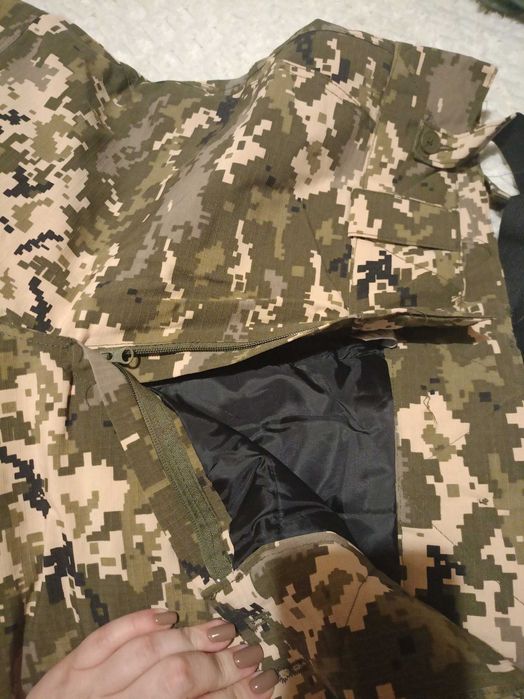 Штани зимові піксель