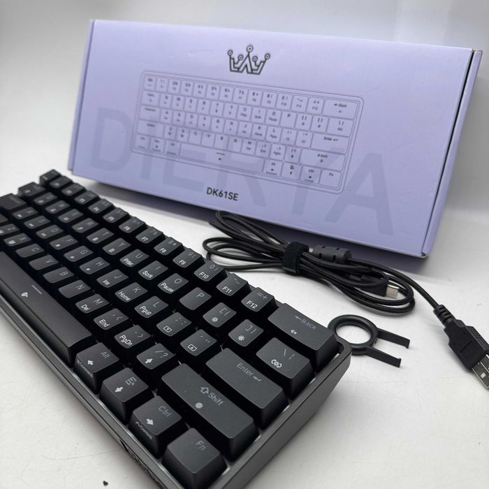 Dierya DK61se Gaming Klawiatura,60% przewodowa Type-C