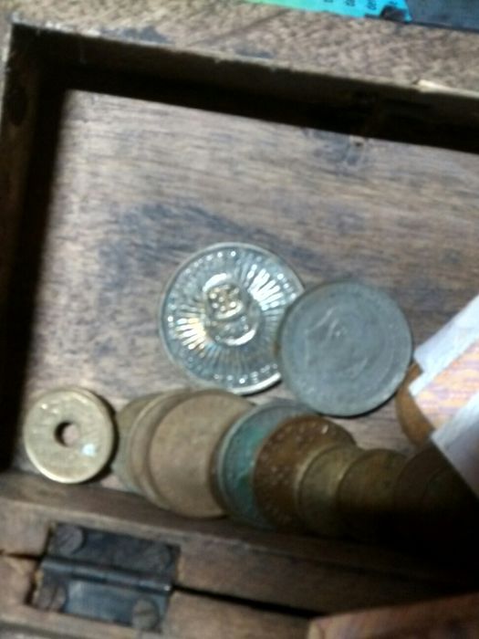 moedas e notas antigas