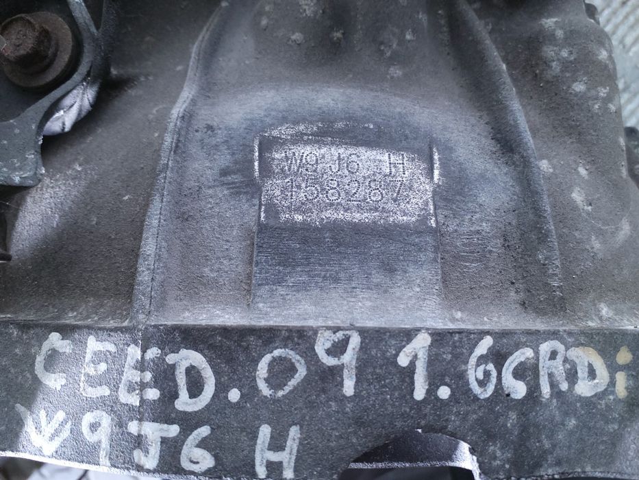 Caixa De Velocidades Kia Ceed 1.6 Crdi Ref: W9J6H