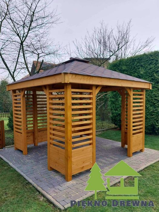 Altanka Ewa 3x3 Piękno Drewna SZYBKI CZAS REALIZACJ