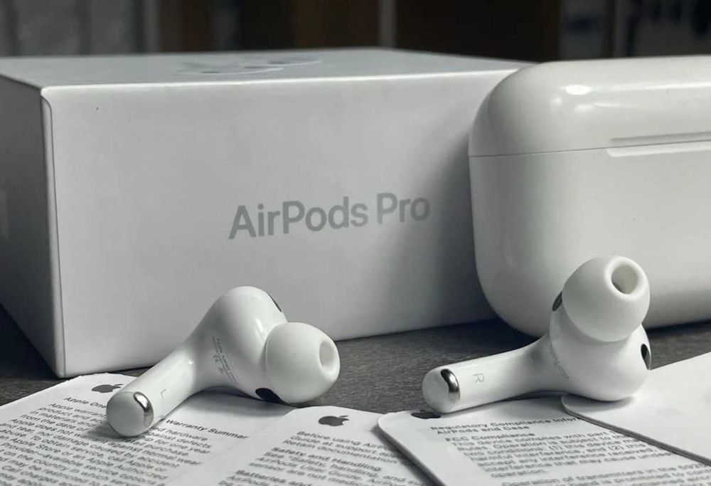 ‼️Якість 100%‼️ Навушники Apple Airpods Pro 3 Generation + шумопоглинання + прозорість