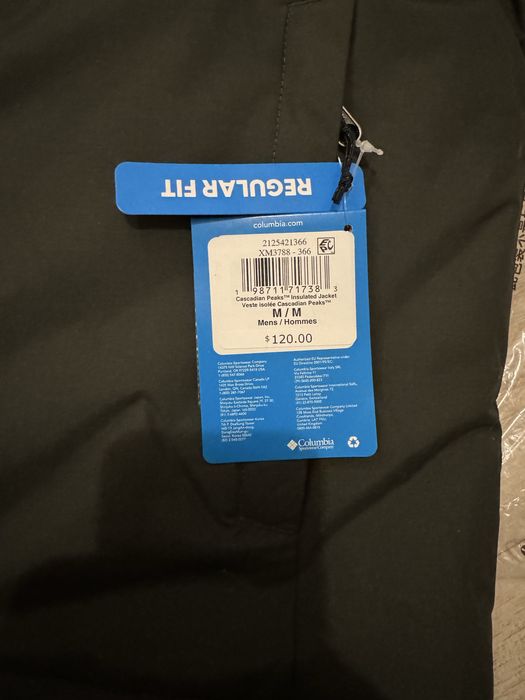 Чоловіча зимня куртка Columbia оригінал розмір М