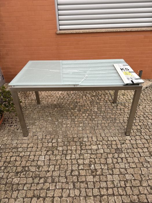 Estrutura mesa em Inox