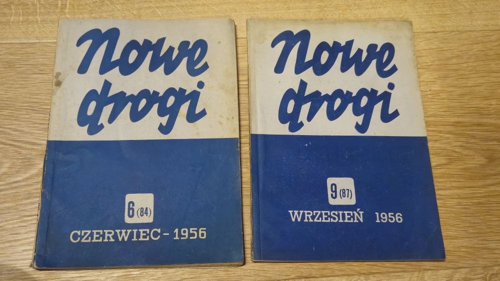 Nowe Drogi – 2 numery z 1956 (czerwiec i wrzesień)