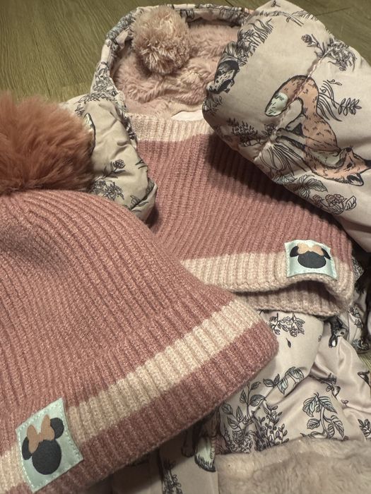 Komplet zimowy dla dziewczynki 128