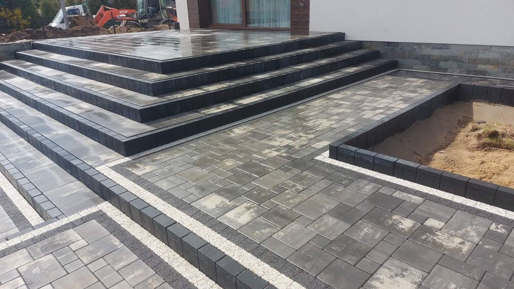 Układanie kostki brukowej