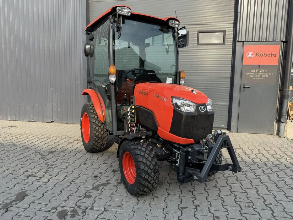 Kubota b2231  Miniciągnik komunalny z wyposażeniem zimowym, 5lat gwarancji, raty 0%