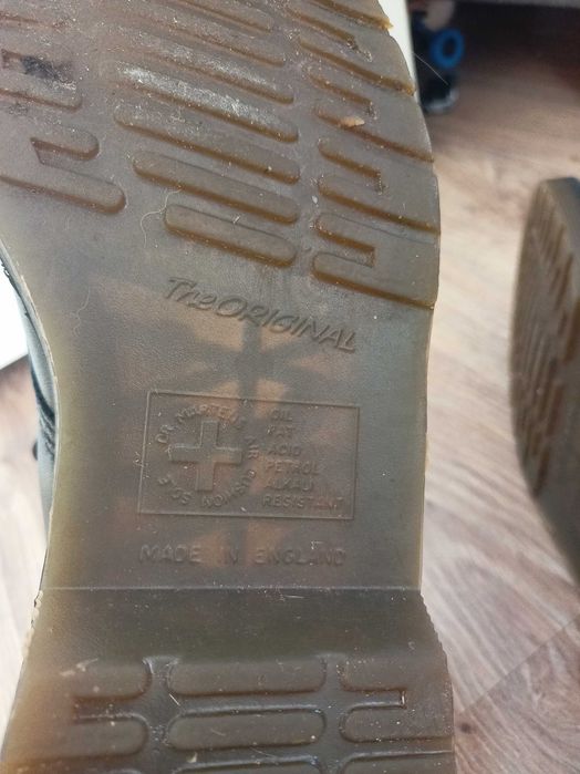 Dr Martens Vintage Glany Boots made in england