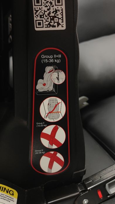 Cadeira Auto BeCool com ISOFIX(9-18kg/15-36kg)